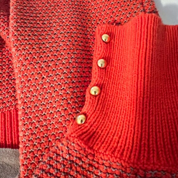 Anthropologie “Ruffled Firelight” Cardigan by Lia Molly - Picture 8 of 11